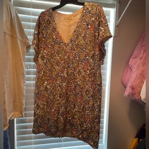 By Together Multicolor Sequin Dress